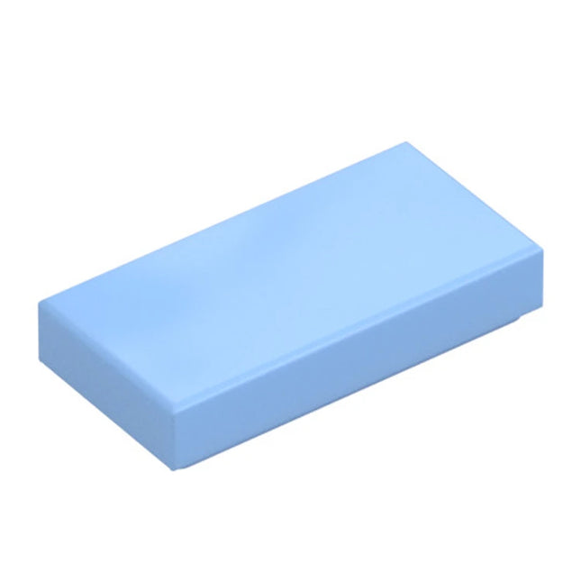 LEGO Tile 1 x 2, Bright Light Blue [3069b] 6097861