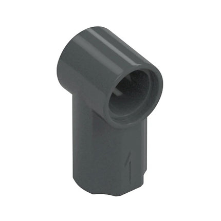 LEGO Technic, Axle and Pin Connector Angled #1, Dark Grey [32013] 6296856