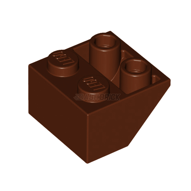 LEGO Slope, Inverted 45 2 x 2, Reddish Brown [3660] 4211221