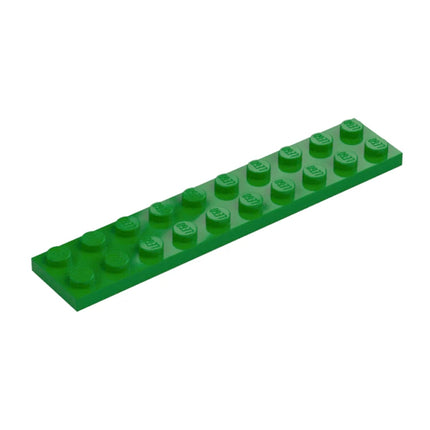 LEGO Plate 2 x 10, Green [3832] 383228