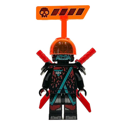 LEGO Minifigure - Red Visor, 404 Torso, Prime Empire (2020) [NINJAGO]