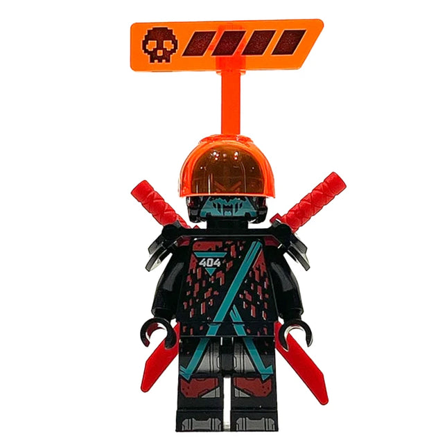LEGO Minifigure - Red Visor, 404 Torso, Prime Empire (2020) [NINJAGO]