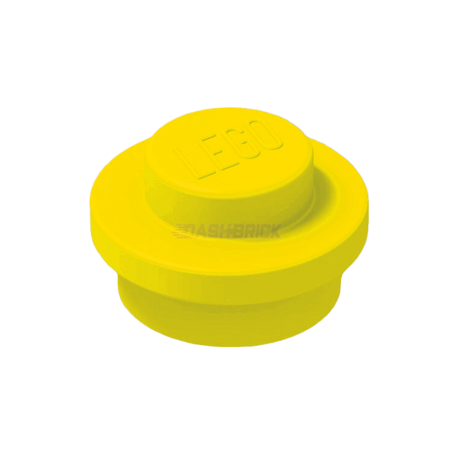 LEGO Round Plate, 1 x 1, Yellow [4073]