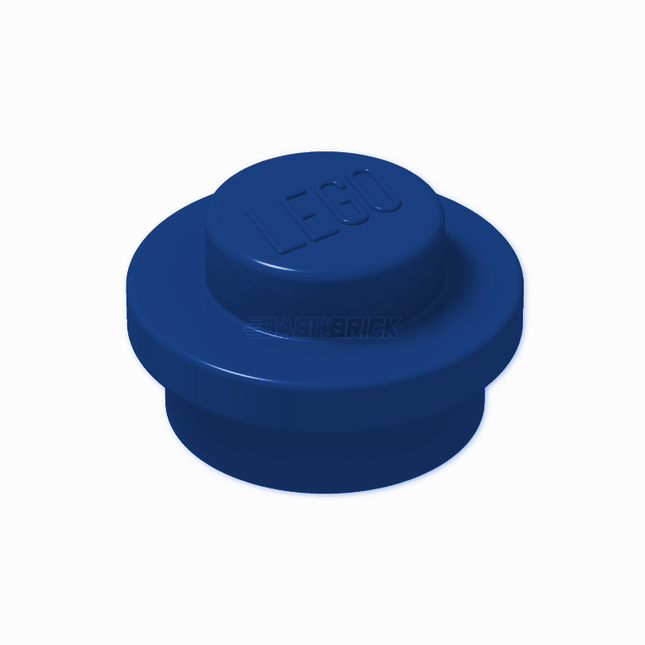 LEGO Round Plate, 1 x 1, Dark Blue [4073] 6021623