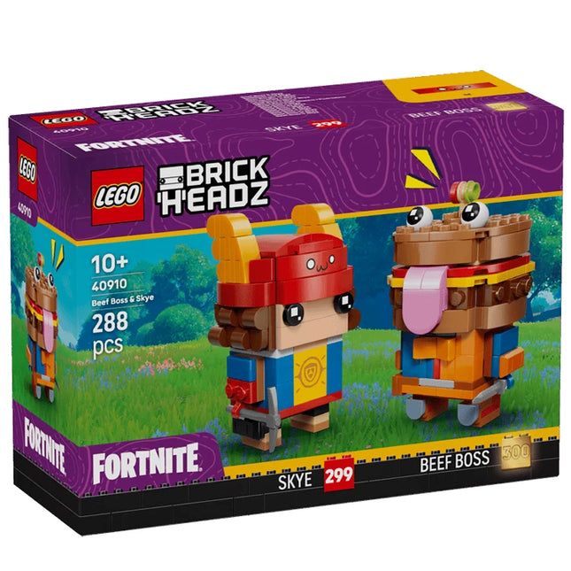 LEGO® BrickHeadz - Fortnite: Beef Boss & Skye Figures [40910] Limited Release