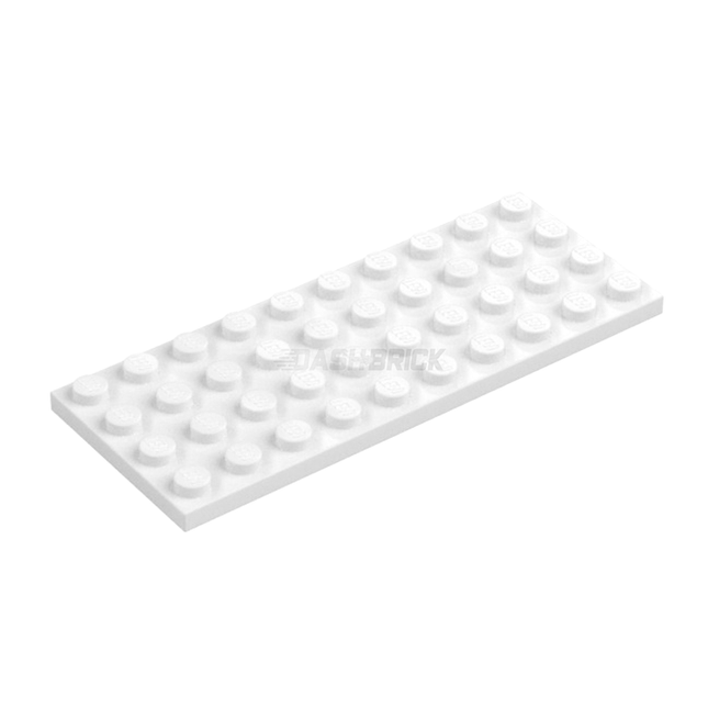 LEGO Plate 4 x 10, White [3030] 4503008