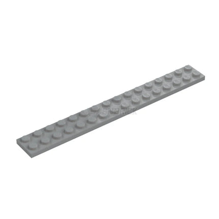 LEGO Plate 2 x 16, Light Grey [4282] 4211486