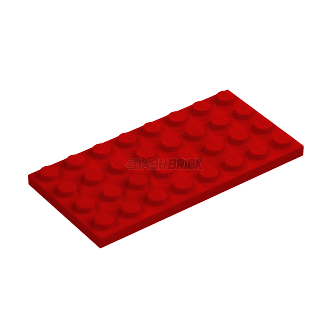 LEGO Plate 4 x 8, Red [3035] 303521