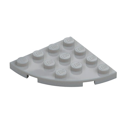 LEGO Plate, Round Corner 4 x 4, Light Grey [30565] 4579294