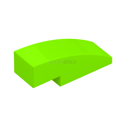 LEGO Slope, Curved 3 x 1, Lime Green [50950] 4537928