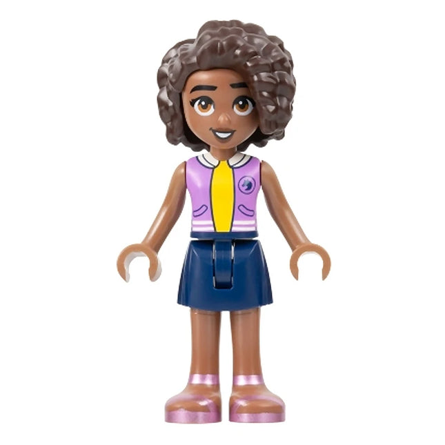 LEGO Minifigure - Friends Aliya - Medium Lavender Vest, Pink Sandals [FRIENDS]