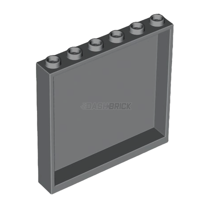 LEGO Wall/Panel 1 x 6 x 5, Dark Grey [59349] 4505068