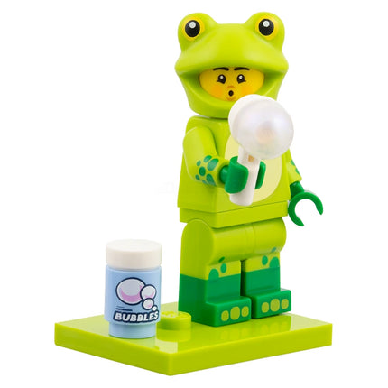LEGO Collectable Minifigures - Frog Costume Fan (5 of 12) [Series 28] Animal Series