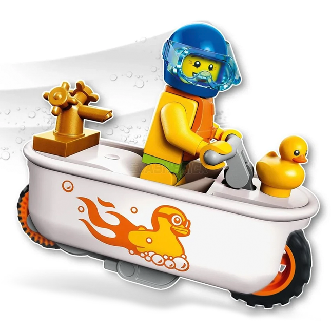 LEGO® CITY Stuntz: Bathtub Stunt Bike [60333]