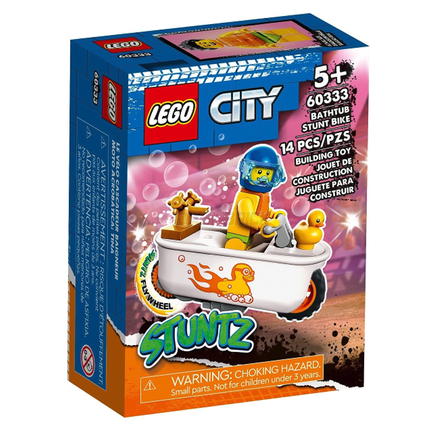 LEGO® CITY Stuntz: Bathtub Stunt Bike [60333]