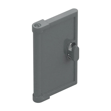 LEGO Door 1 x 2 x 3 with Vertical Handle, Mold for Tabless Frames, Dark Grey [60614] 95270 6404411