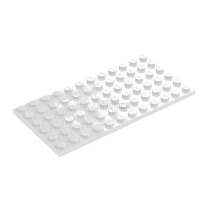 LEGO Plate 6 x 12, White [3028] 4120020