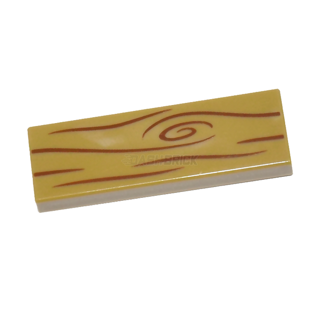 LEGO Minifigure Accessory - Wood Plank, 1 x 3, Dark Tan [63864pb133] 6329820