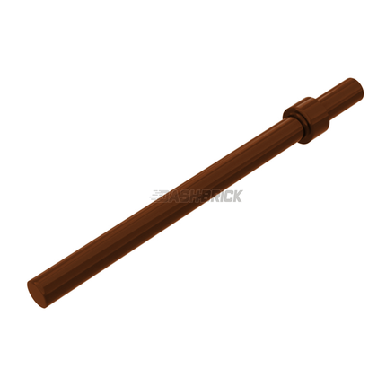 LEGO Bar 6L, Stop Ring, Pole, Rod, Reddish Brown [63965] 6170468