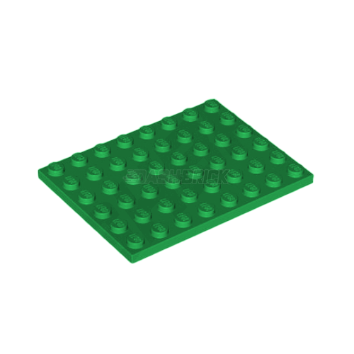 LEGO Plate 6 x 8, Green [3036] 303628