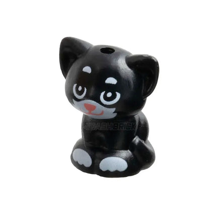 LEGO Minifigure Animal - Cat, "Shadow", Baby Kitten, Black [69902pb03] 6416645