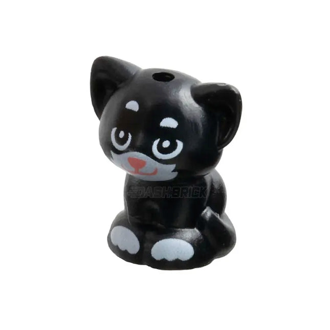 LEGO Minifigure Animal - Cat, "Shadow", Baby Kitten, Black [69902pb03] 6416645