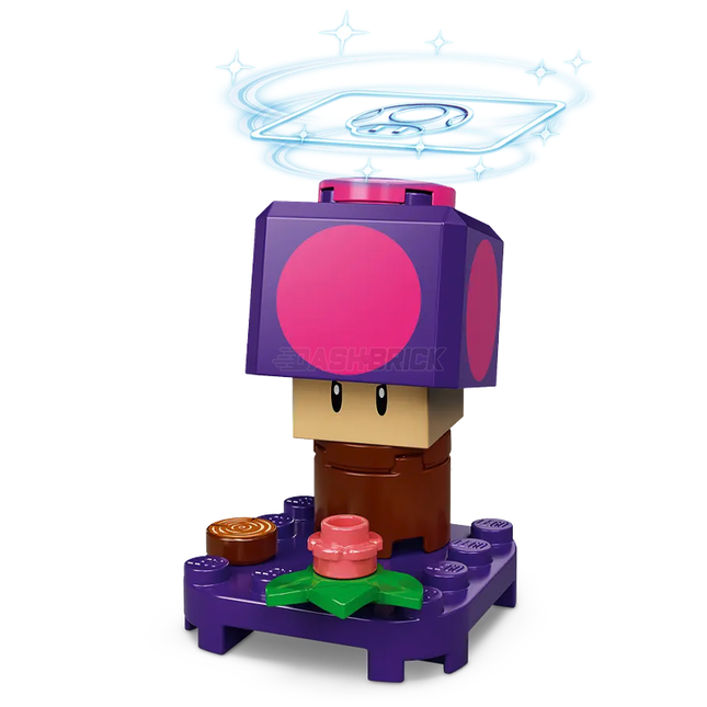 LEGO Collectable Minifigures - Poison Mushroom, Super Mario (7 of 10) [Super Mario Series 2]