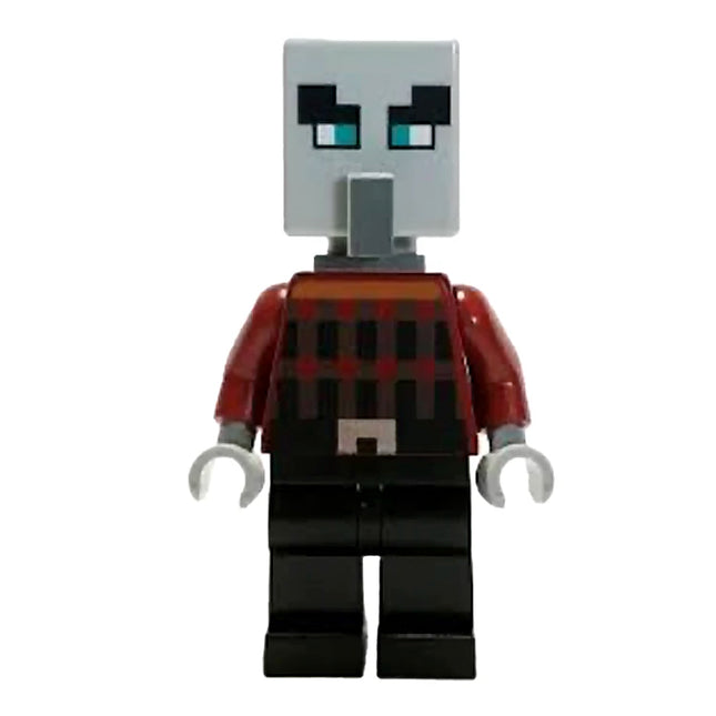 LEGO Minifigure - Illager (Pillager) - Wide Eyes (2020) [MINECRAFT]