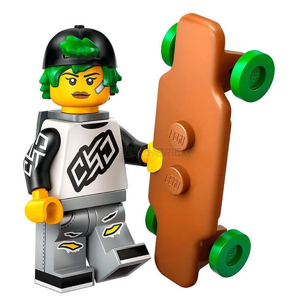 LEGO Collectable Minifigures - Longboarder (7 of 12) [Series 27]