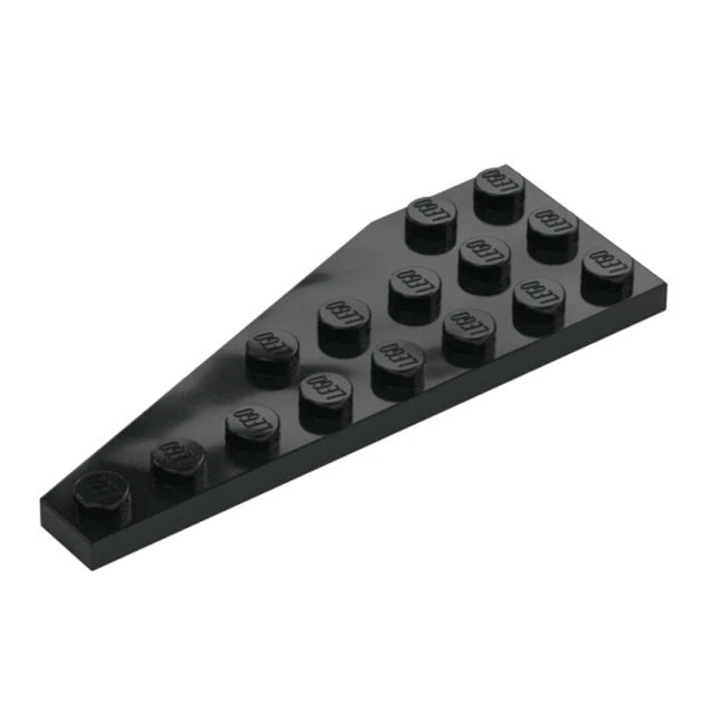 LEGO Wedge, Plate 8 x 3 Pentagonal Right, Black [50304] 4251393