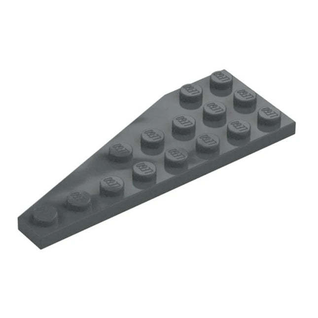 LEGO Wedge, Plate 8 x 3 Pentagonal Right, Dark Grey [50304] 4529727