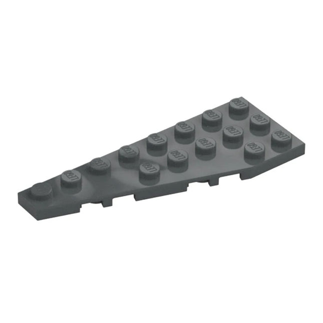 LEGO Wedge, Plate 8 x 3 Pentagonal Left, Dark Grey [50305] 4529728