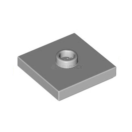LEGO Plate, Modified 2 x 2, 1 Stud in Center, Light Grey [87580] 6126082