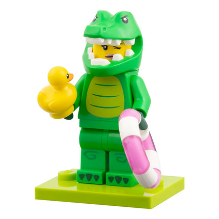 LEGO Collectable Minifigures - Crocodile Costume Fan (8 of 12) [Series 28] Animal Series