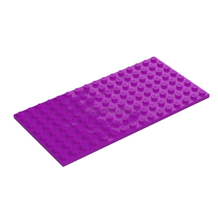 LEGO Plate 8 x 16, Magenta [92438] 6350731