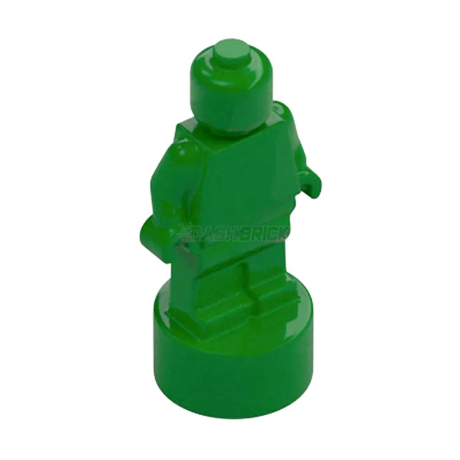 LEGO Minifigure Accessory - Trophy / Statuette, Green [90398] 6396575