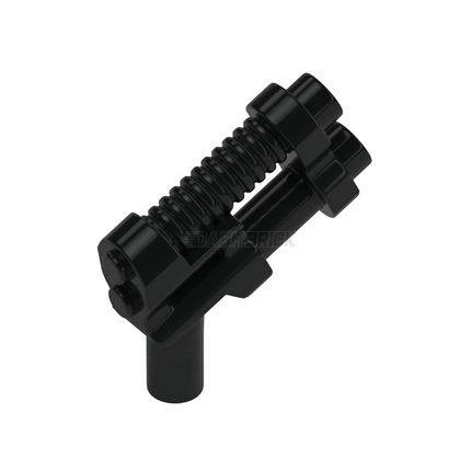 LEGO Minifigure Accessory - Weapon Gun, Two Barrel Pistol, Black [95199] 4659662