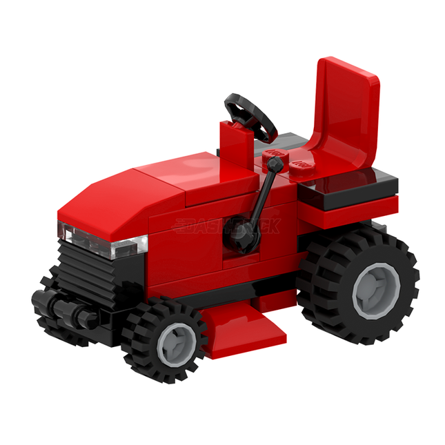 LEGO "Ride-on Mower" - Red Garden Mower [MiniMOC]