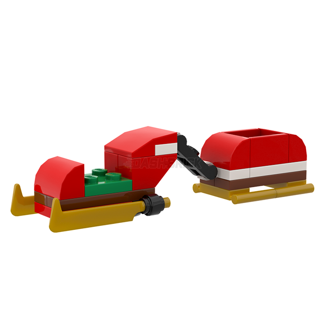 LEGO "Santa's Sleigh" - Brick Built Holiday Display [Christmas]