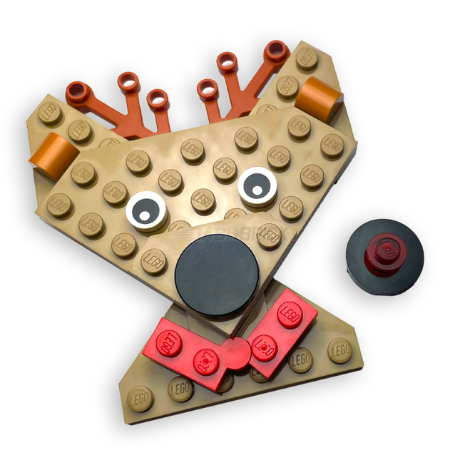 Brick Rudolph Brick Animals – Dashbrick
