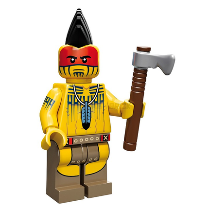LEGO Collectable Minifigures - Tomahawk Warrior (5 of 16) [Series 10]