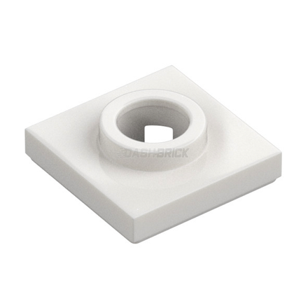 LEGO Turntable 2 x 2 Square Base, White [27448] 6536567