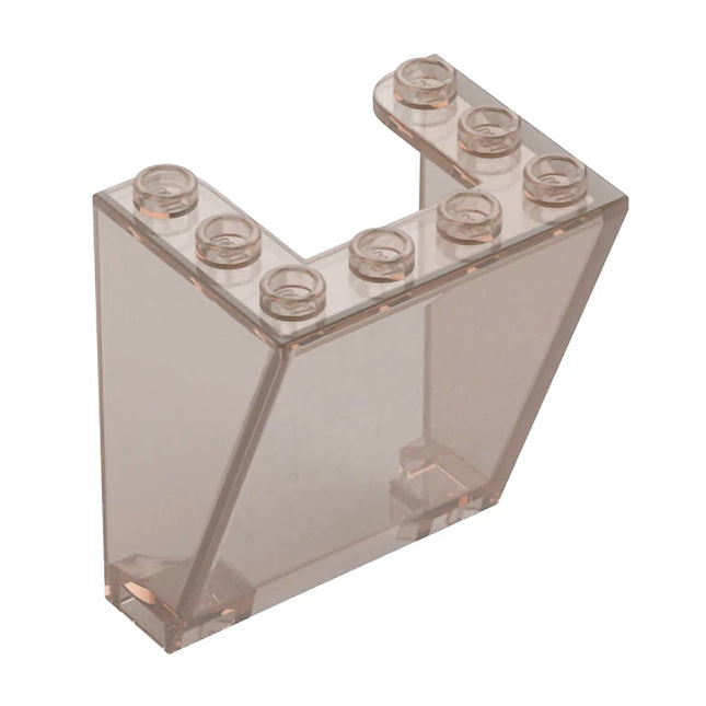LEGO Windscreen 3 x 4 x 4 Inverted, Trans-Brown [72475] 6247802