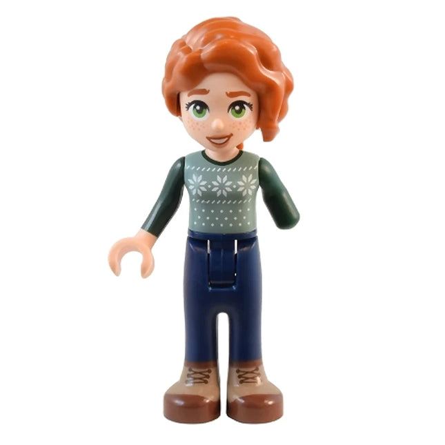LEGO Minifigure - Friends Autumn - Holiday Sweater, Boots (2023) [FRIENDS]