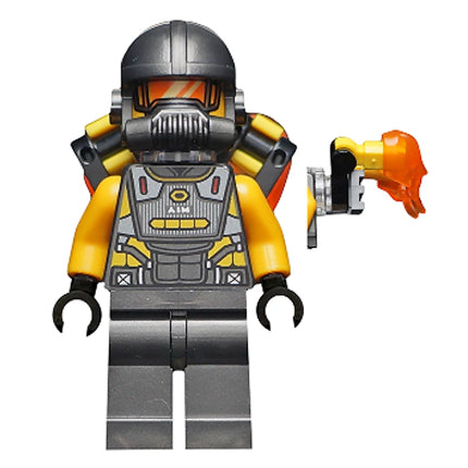 LEGO Minifigure - AIM Agent - Jet Pack, Fireballs, The Avengers (2020) [MARVEL]