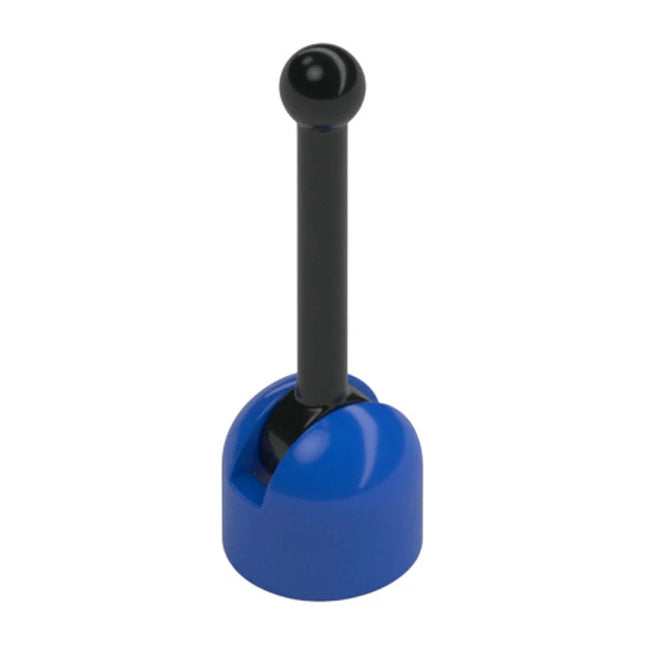 LEGO Antenna Small Base with Black Lever, Blue (4592 / 4593) [4592c02] 73737 4296152