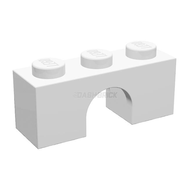 Brick, Arch 1 x 3, White [4490] 4520970