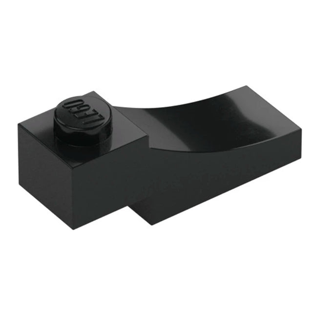 LEGO Brick, Arch 1 x 3 Inverted, Black [70681] 6328095