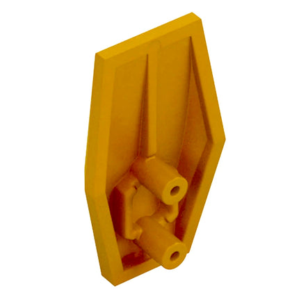 LEGO Armor Plate Small, Large Figure Part, Pearl Gold [28220] 6463373