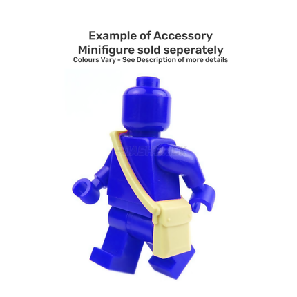 LEGO Minifigure Accessory - Bag, Handbag, Messenger Pouch, Dark Blue [61976]